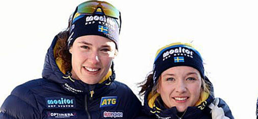 TVÅ VM-MEDALJER till Sverige: Silver till Hanna Öberg (tv) och brons till Linn Persson i VM-sprinten. TVÅ VM-MEDALJER till Sverige: Silver till Hanna Öberg (tv) och brons till Linn Persson i VM-sprinten.