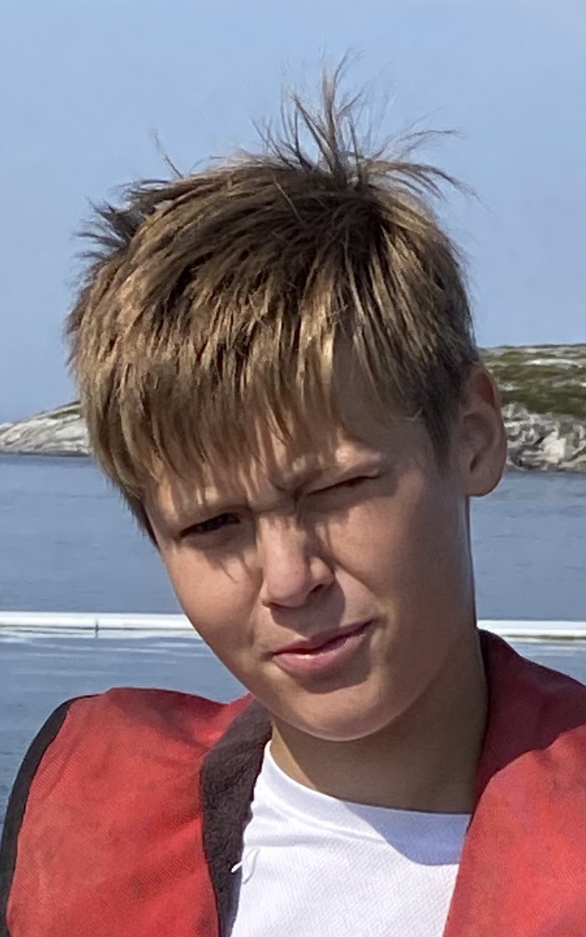 Einar Vatnan 14 år