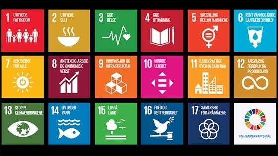 Bilde FN bærekraftsmål