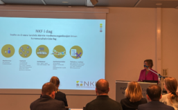 Administrerende direktør i NKF, Kirsti Kierulf, med klar tale til Olje- og energidepartementet. Foto: Sindre Haarr