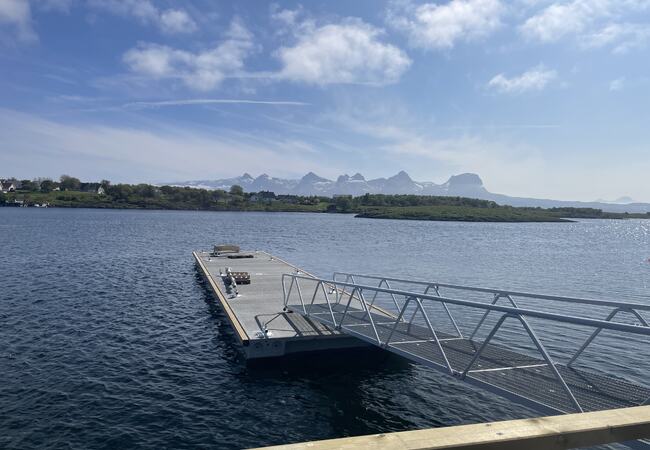 Nytt flytekai på plass ved Prestegårdskaia_4