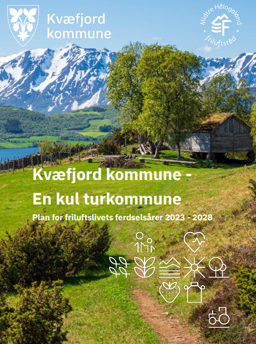 Forsidebilde ferdselsåreplan for Kvæfjord