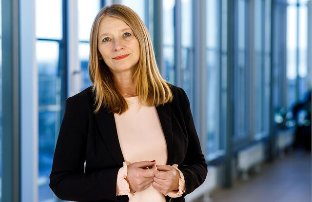 Gry Nergård er forbrukerpolitisk direktør i Finans Norge. Foto: Kilian Munch