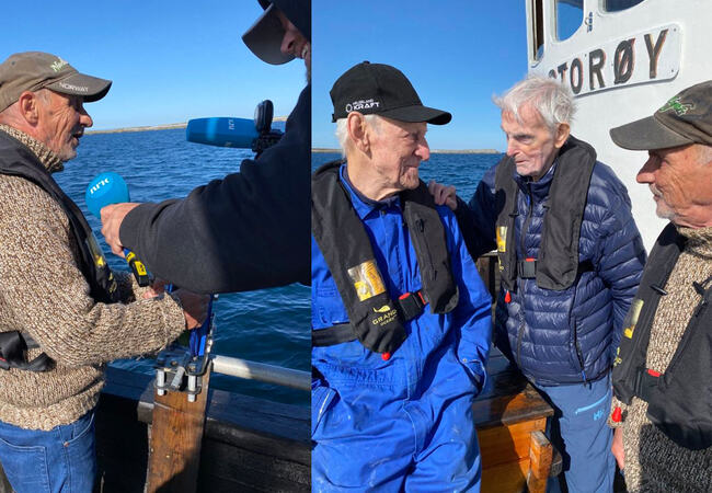 Fisketur med HOS på NRK på Norge Rundt