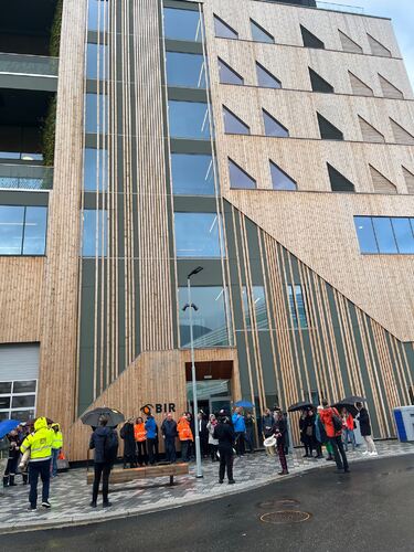 Det nye BIR-bygget i Bergen sentrum. Foto: Hartvig Munthe-Kaas
