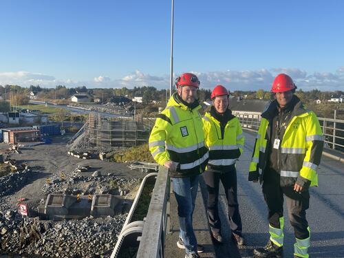 Ny bru over Herøysundet_prosjektleder, byggeleder og kontrollingeniør_mot nord