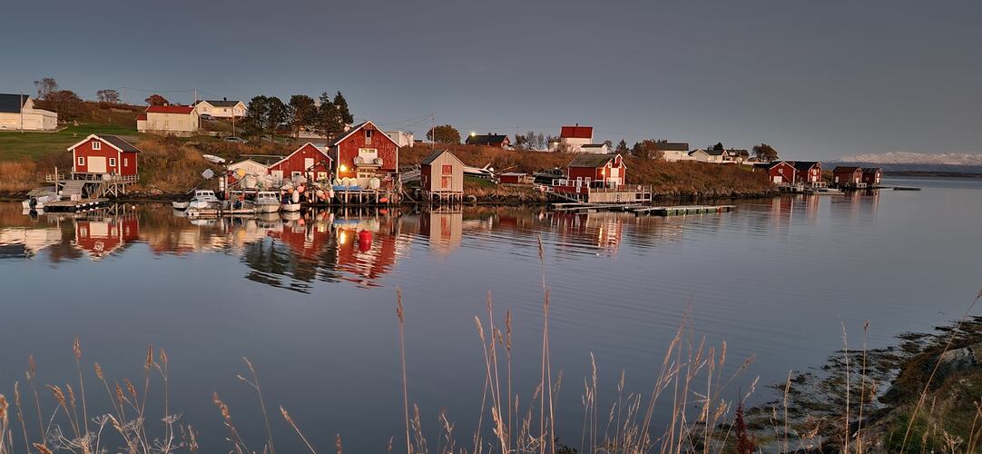 Senhøst i Øysundet i Brasøy. (Foto: Tanja Irene Hanssen)
