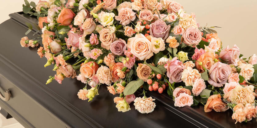 Blomster til begravelse