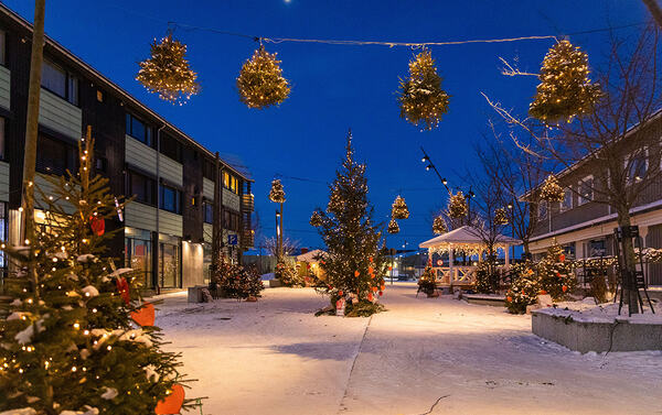 Julepynt i Moelv
