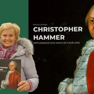 Mariann Johnsen har skrevet bok om Christopher Hammer.