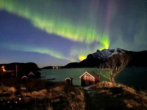 Magisk natt på Sør-Staulen. (Foto: Janne Kværne)