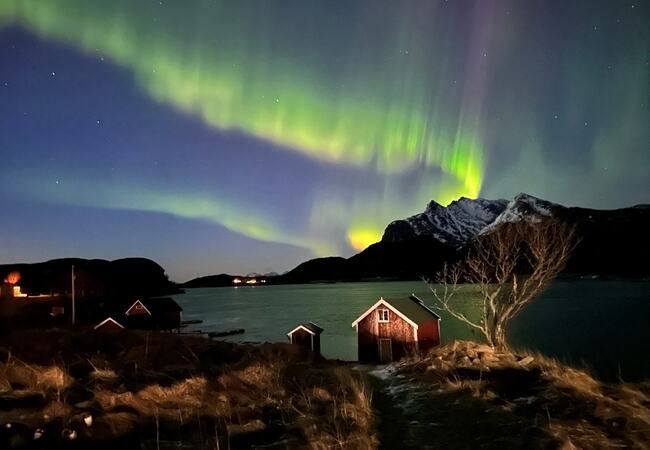 Magisk natt på Sør-Staulen. (Foto: Janne Kværne)