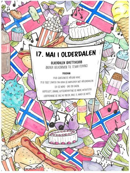 17.mai program Olderdalen