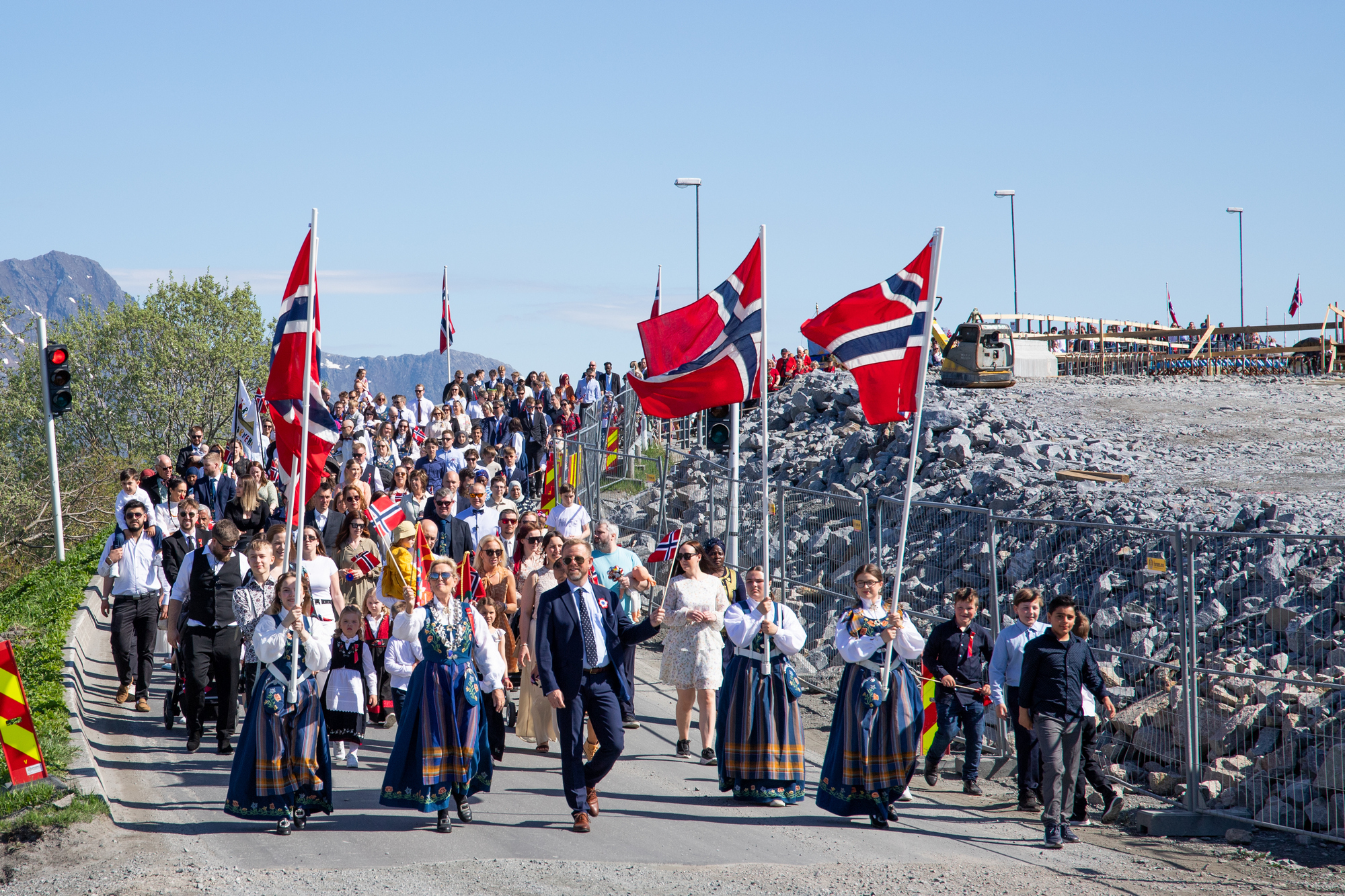 17. mai i Herøy 2024. (Foto: Pål Nikolaisen)