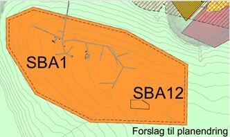 SBA12 er området for testanlegg.