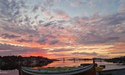 Færøyvågen er julinatt. (Foto: Gjertrud Aune Færøy)