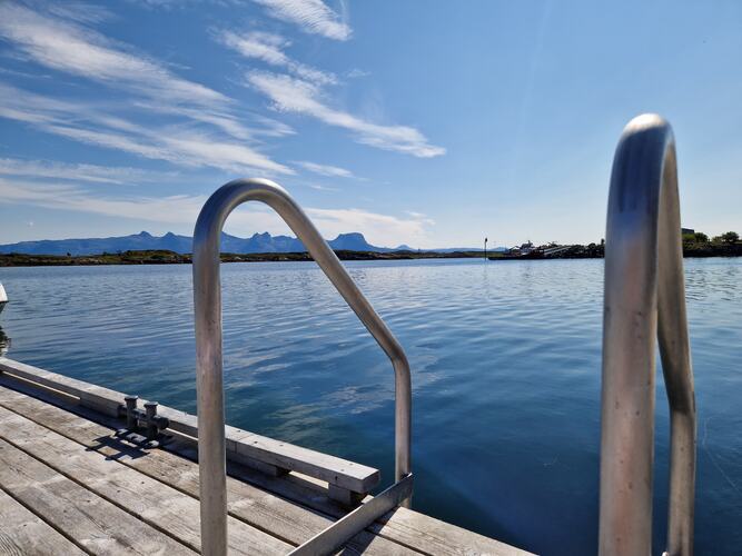 Sommer og bading. (Foto: Elsa Jakobsen)