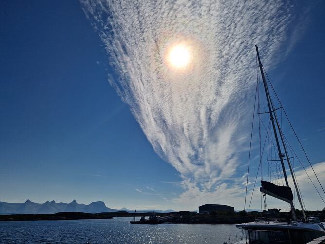 Skyformasjon. (Foto: Elsa Jakobsen)