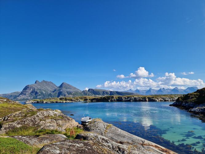 Øyhopping. (Foto: Elsa Jakobsen)