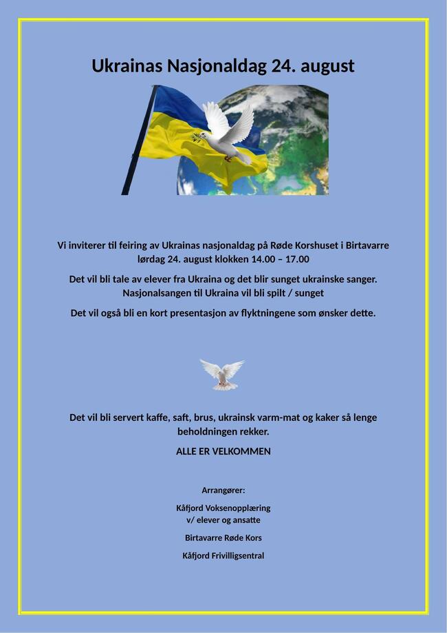 Ukrainas nasjonaldag 24.aug