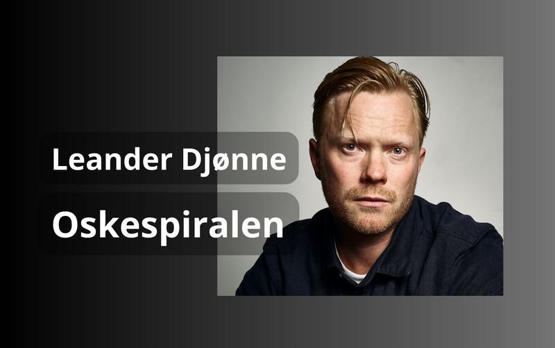 Leander Djønne kommer til Gran bibliotek.