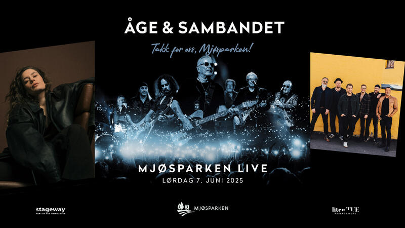 Artistbanner Mjøsparken Live 2025