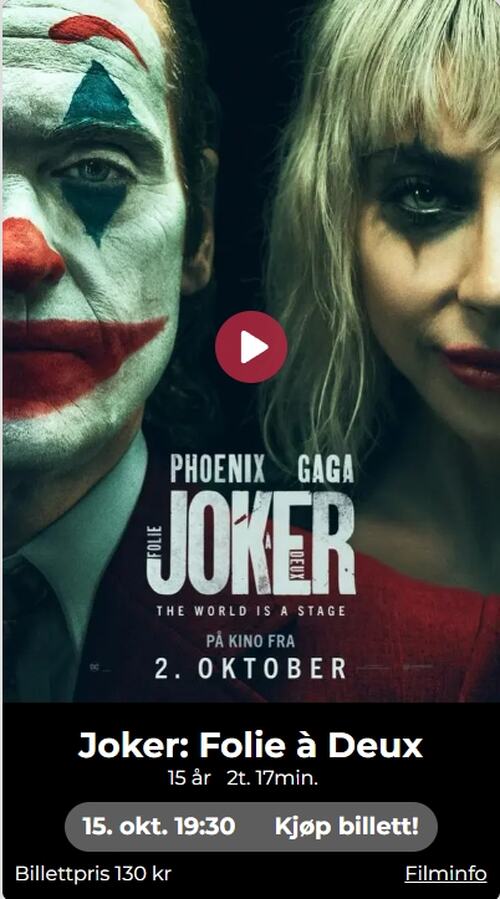 Joker: Folie à Deux.