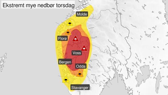 Kartutsnitt frå varsom.no