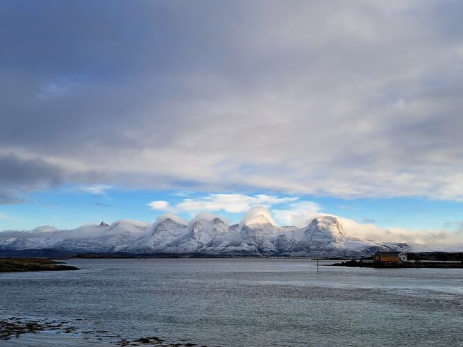 Vinter på De Syv søstre. (Foto: Kristin Grande)