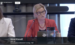 Kierulf på Stortinget.