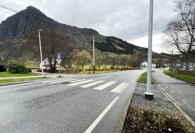 No er det tid for å søkja om midlar til trafikktryggingstiltak. (Foto: Kvinnherad kommune)