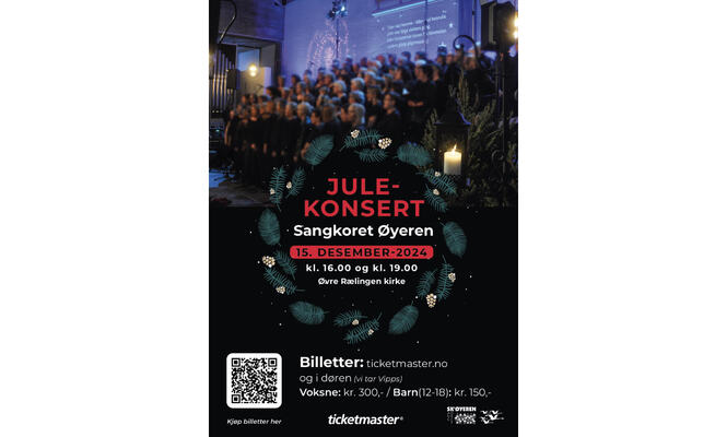 Plakat julekonsert 2024