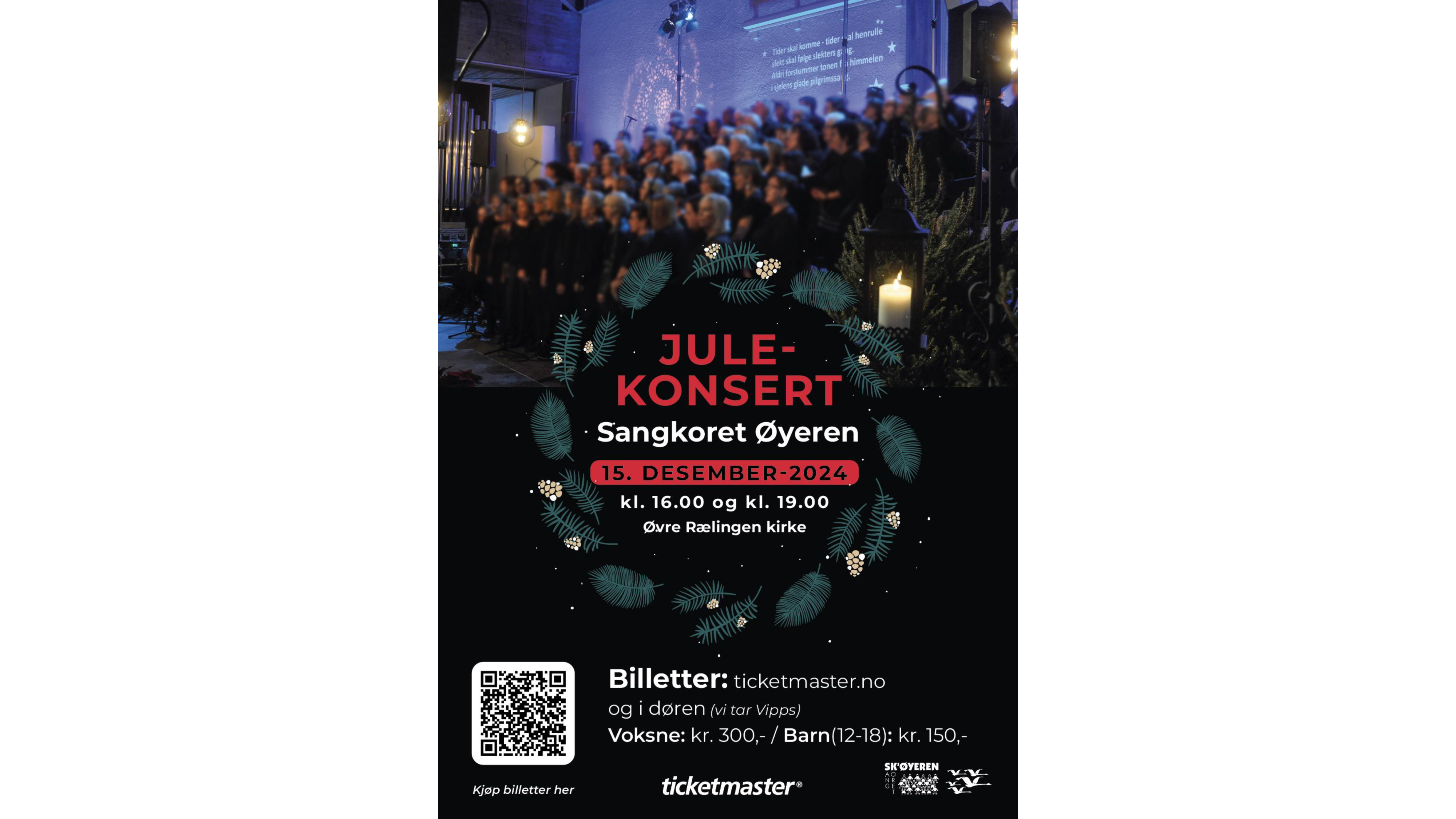 Plakat julekonsert 2024