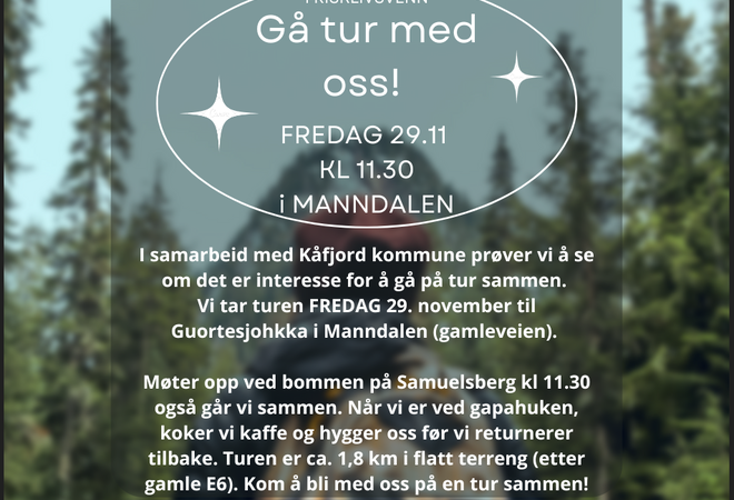 Informasjon om tur til Guortesjohkka