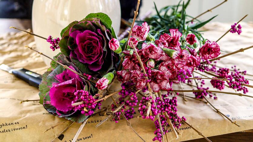 Skap magisk førjulsstemning med en blomsterbukett – 3 for 2 på alle bunter*!