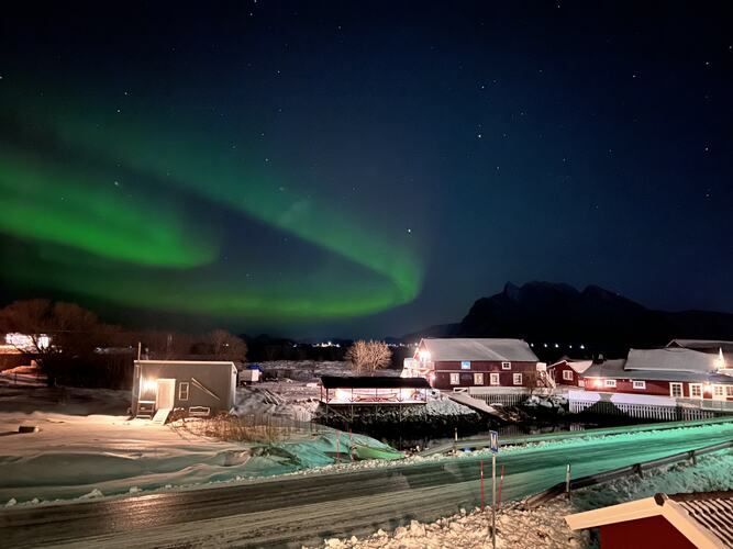 Nordlys. (Foto: Karoline Olsen)