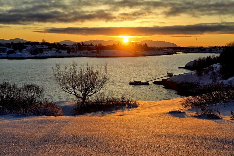 Morgenstund har gull i munn. (Foto: Oddbjørn Lorvik)