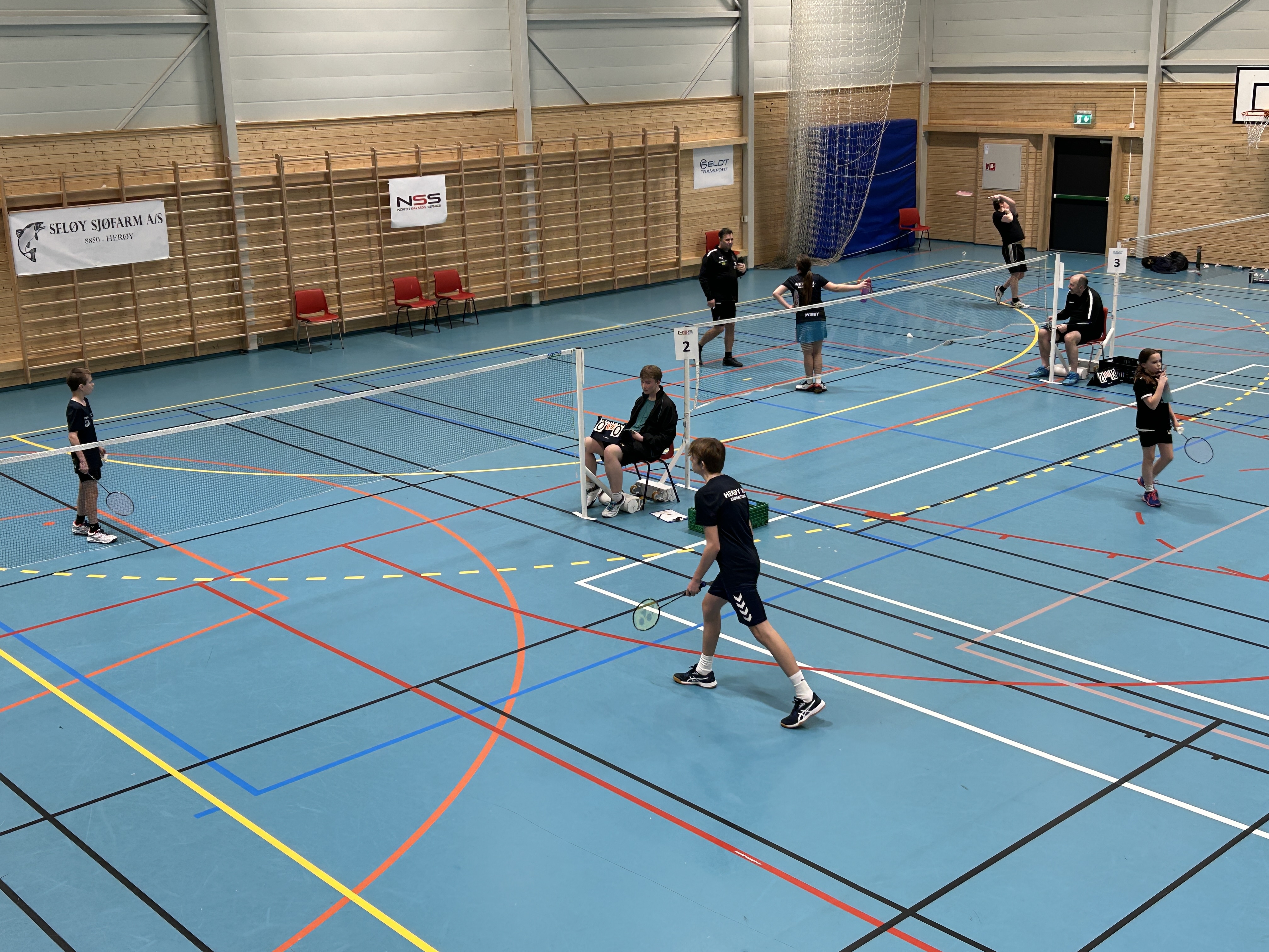 Herøy Cup i badminton 2025_spill