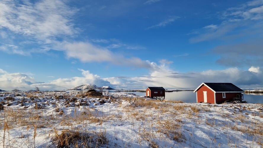 Februarlys. (Foto: Elsa Jakobsen)