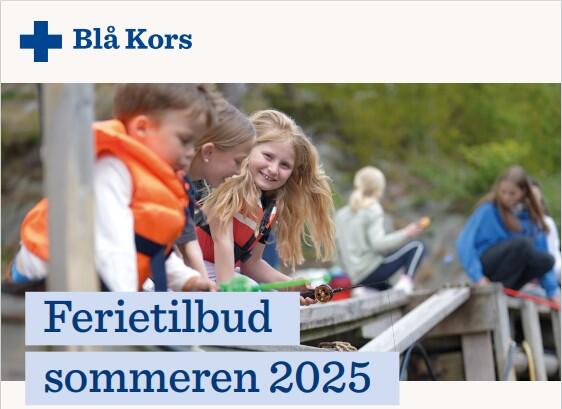 Informasjons plakat Blå Kors
