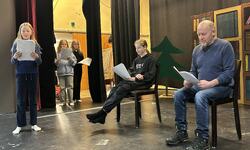 Musikalen Espen og den triste kongen_øvingene er i gang