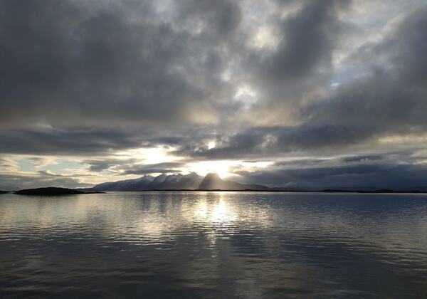 Aprilmorgen. (Foto: Anne-Lise Pettersen)