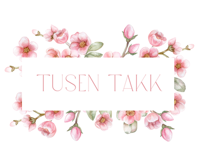 Takk med epleblomster