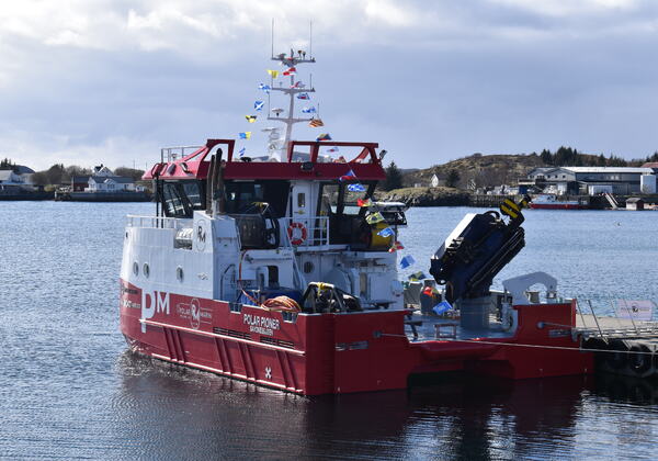 Polar Pioner Seløy Sjøfarm_ved kai