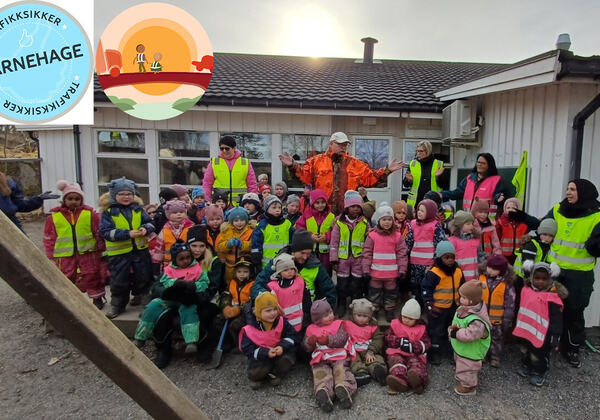 Feiring av trafikksikker barnehage