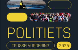Fra forsiden av rapporten om politiets trusselvurdeing