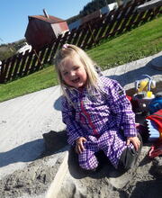 Maja 4 år