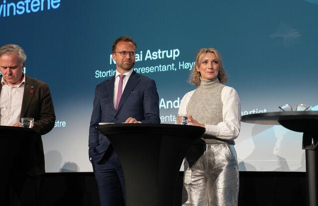 Bilder viser Nikolai Astrup og Karianne Tung.