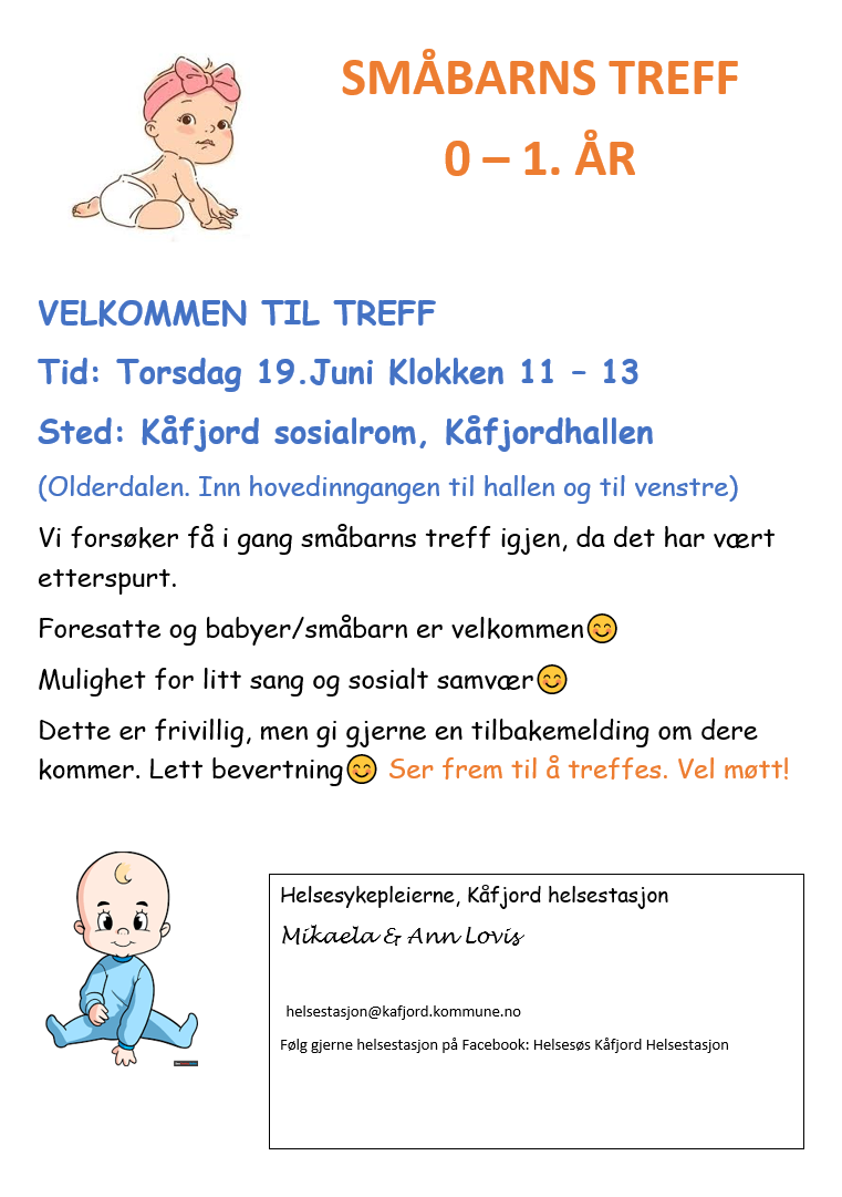 Informasjon om småbarnstreff