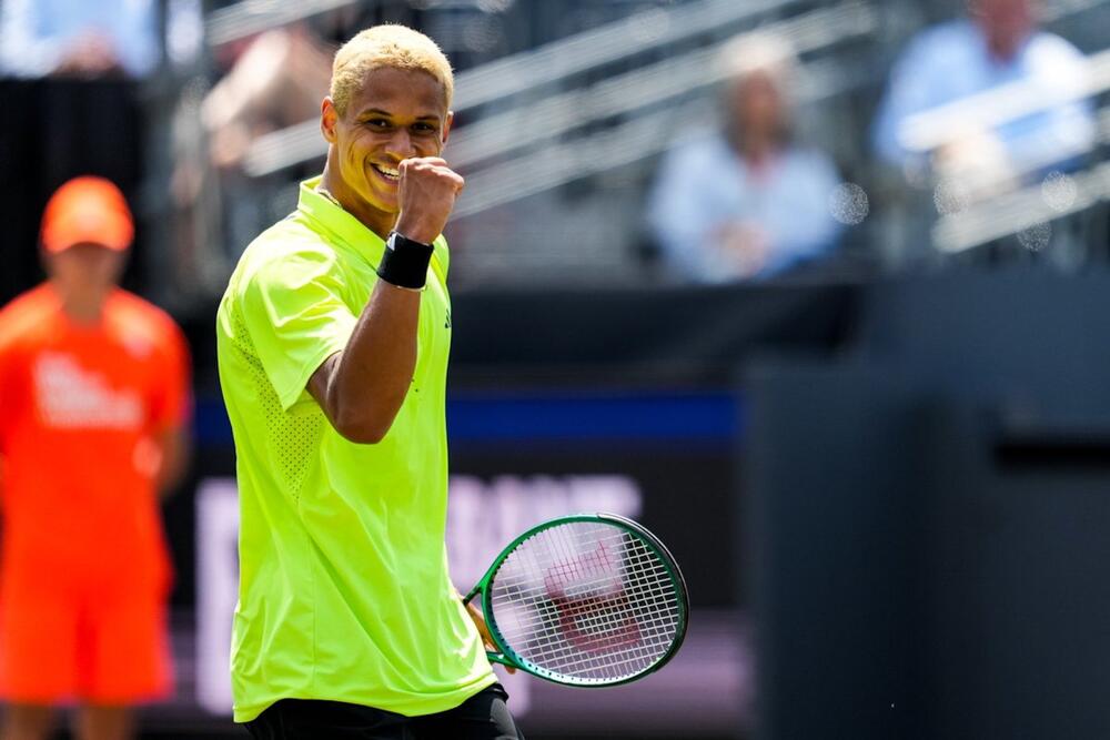 Gabriel Diallo vainqueur face à Ugo Humbert